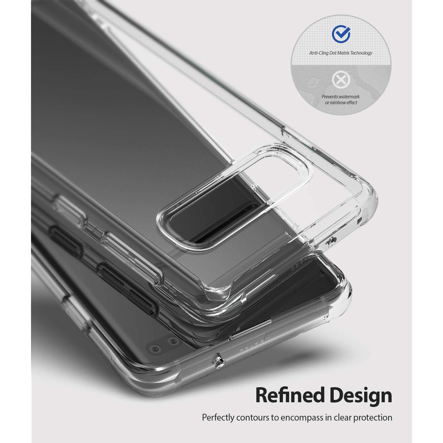 Samsung Galaxy S10 Plus Fusion cover, Gennemsigtig