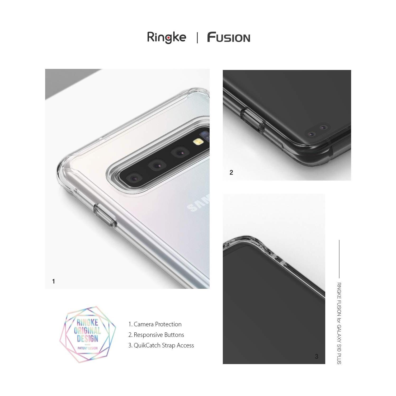 Samsung Galaxy S10 Plus Fusion cover, Gennemsigtig