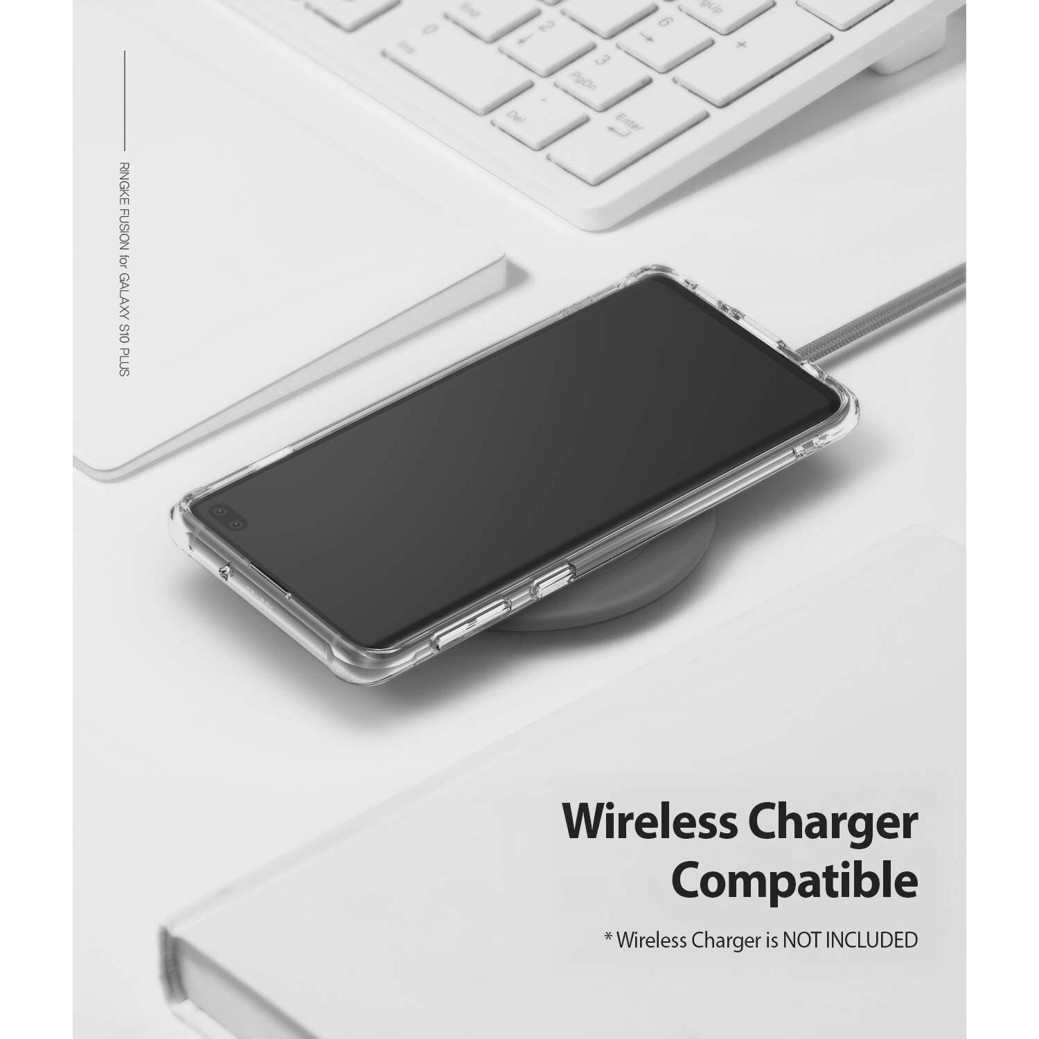 Samsung Galaxy S10 Plus Fusion cover, Gennemsigtig