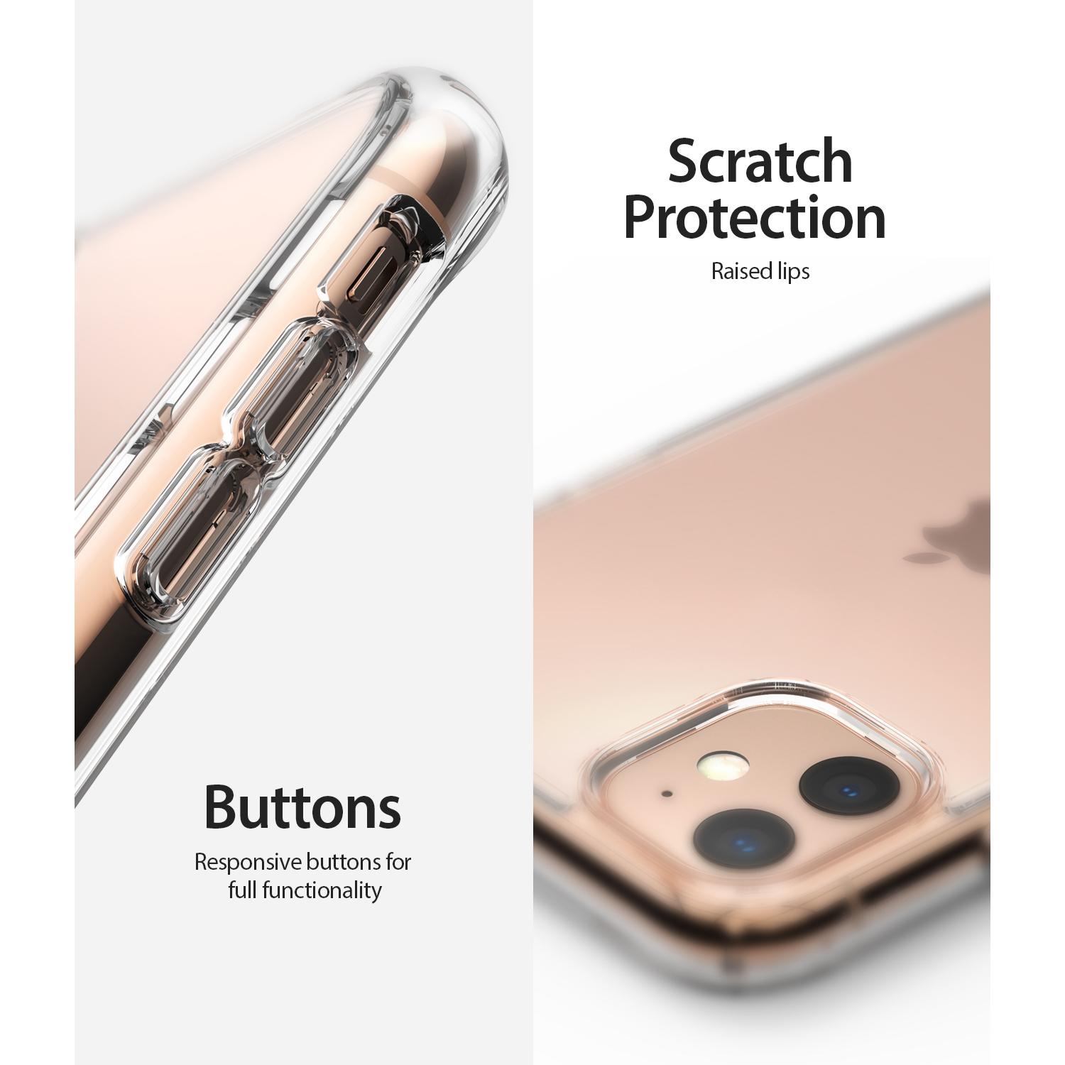 iPhone 11 Fusion cover, Gennemsigtig