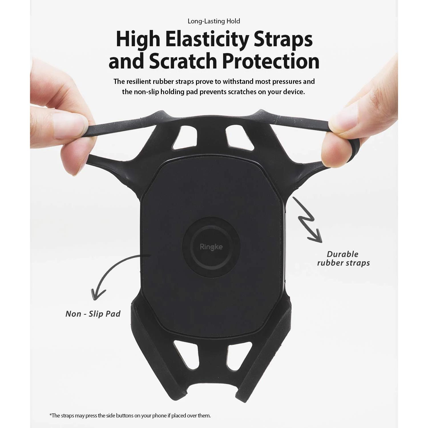 Spider Grip cykelholder til styret, Sort