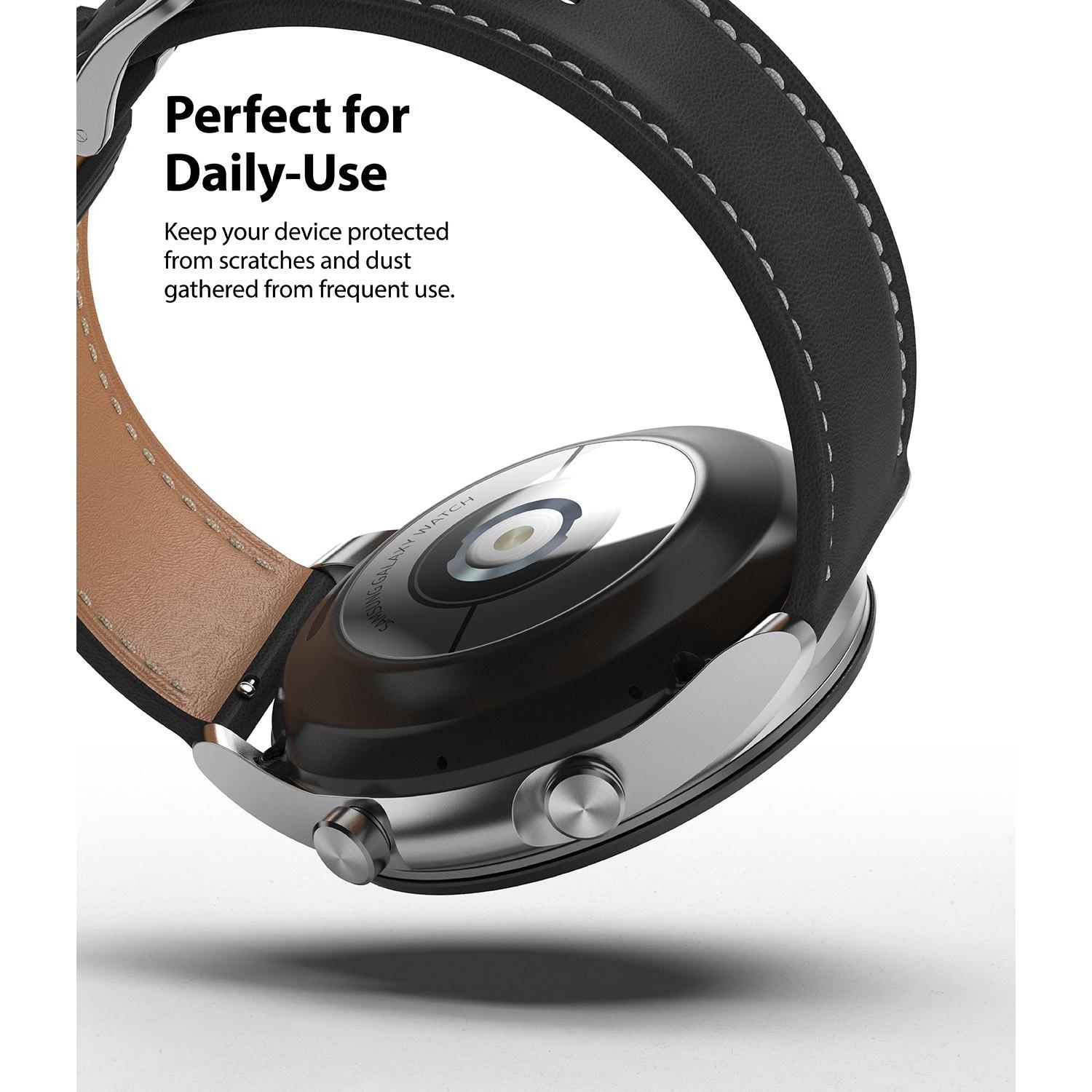 Samsung Galaxy Watch 3 41mm Beskyttelsesring - Bezel Styling Sort