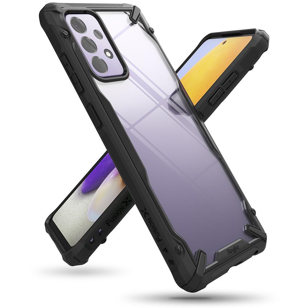 Samsung Galaxy A72 5G Fusion X Cover, Sort