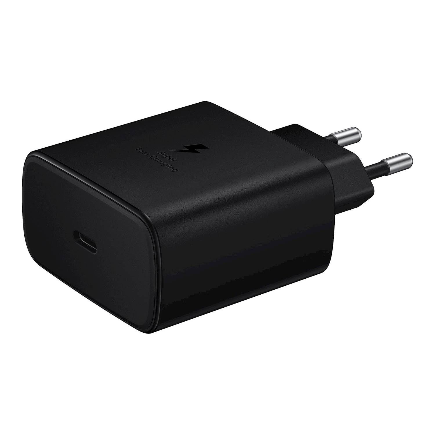 Mobiloplader USB-C Fast Charge PD 45W, Sort