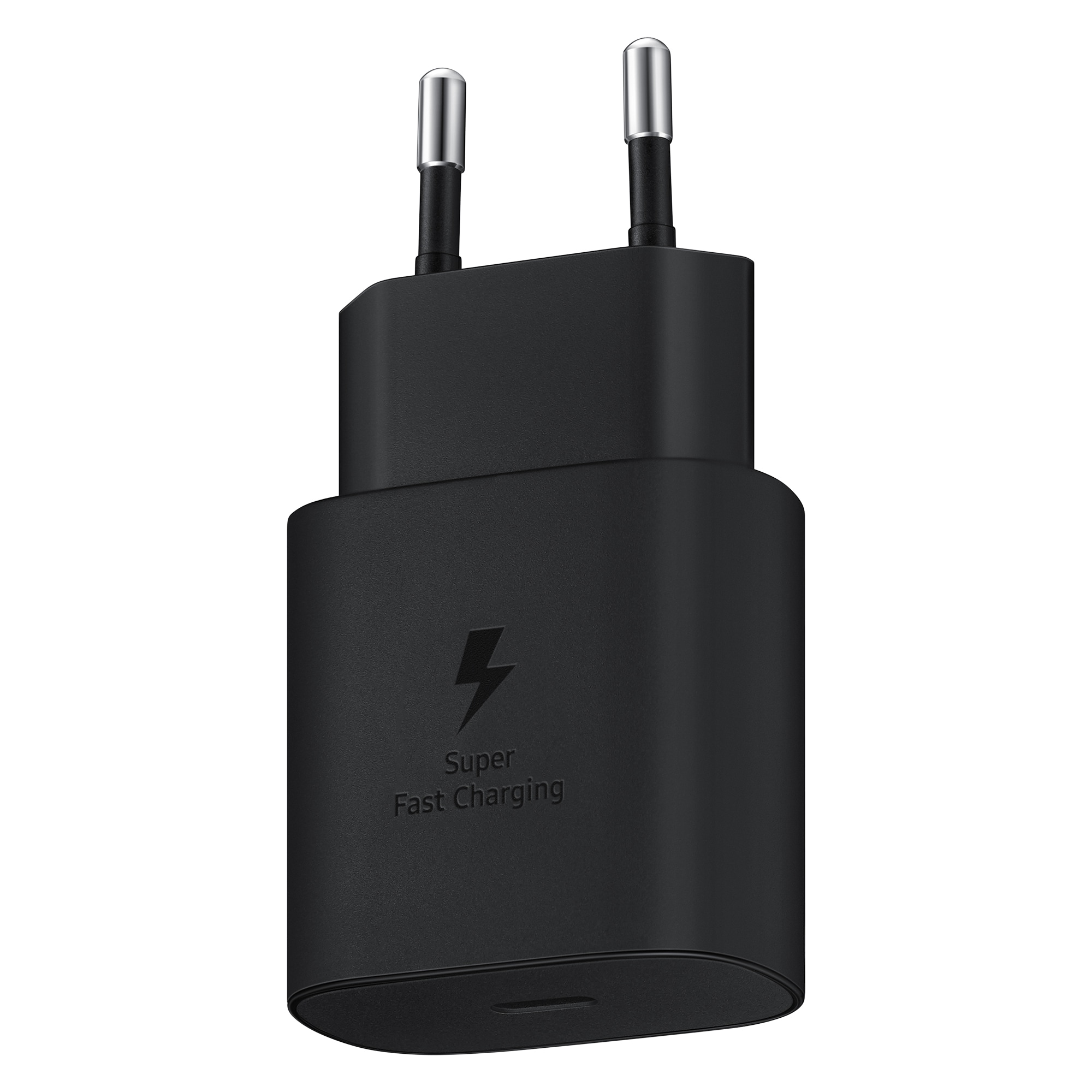 Power USB-C Fast Charge PD 25W, Sort