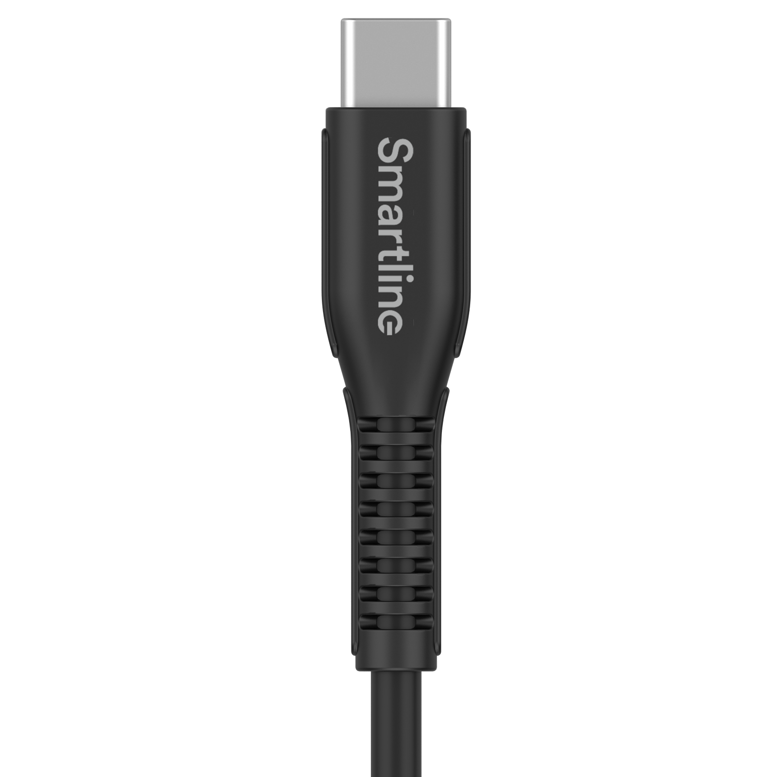 Slidstærk opladningskabel 2m USB-A til USB-C, Sort