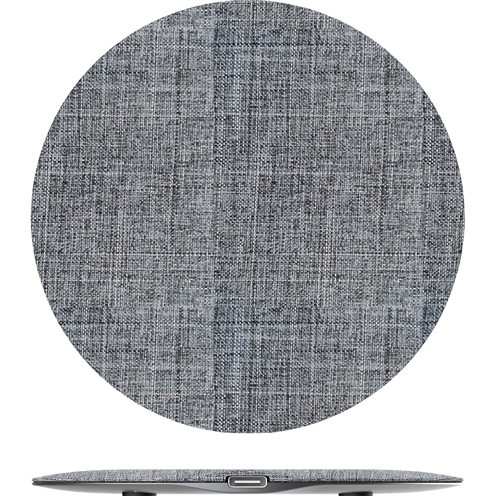 Qi trådløs oplader 15W, Grå