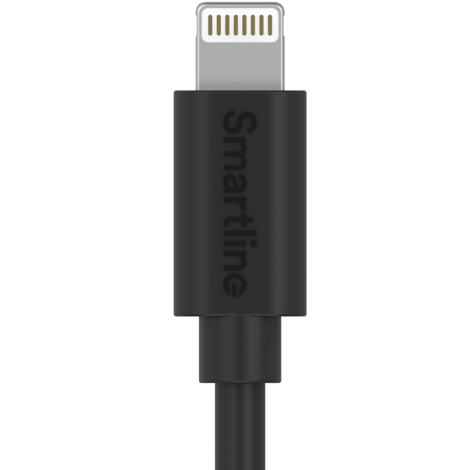 Opladningskabel 1m USB-A til Lightning, Sort