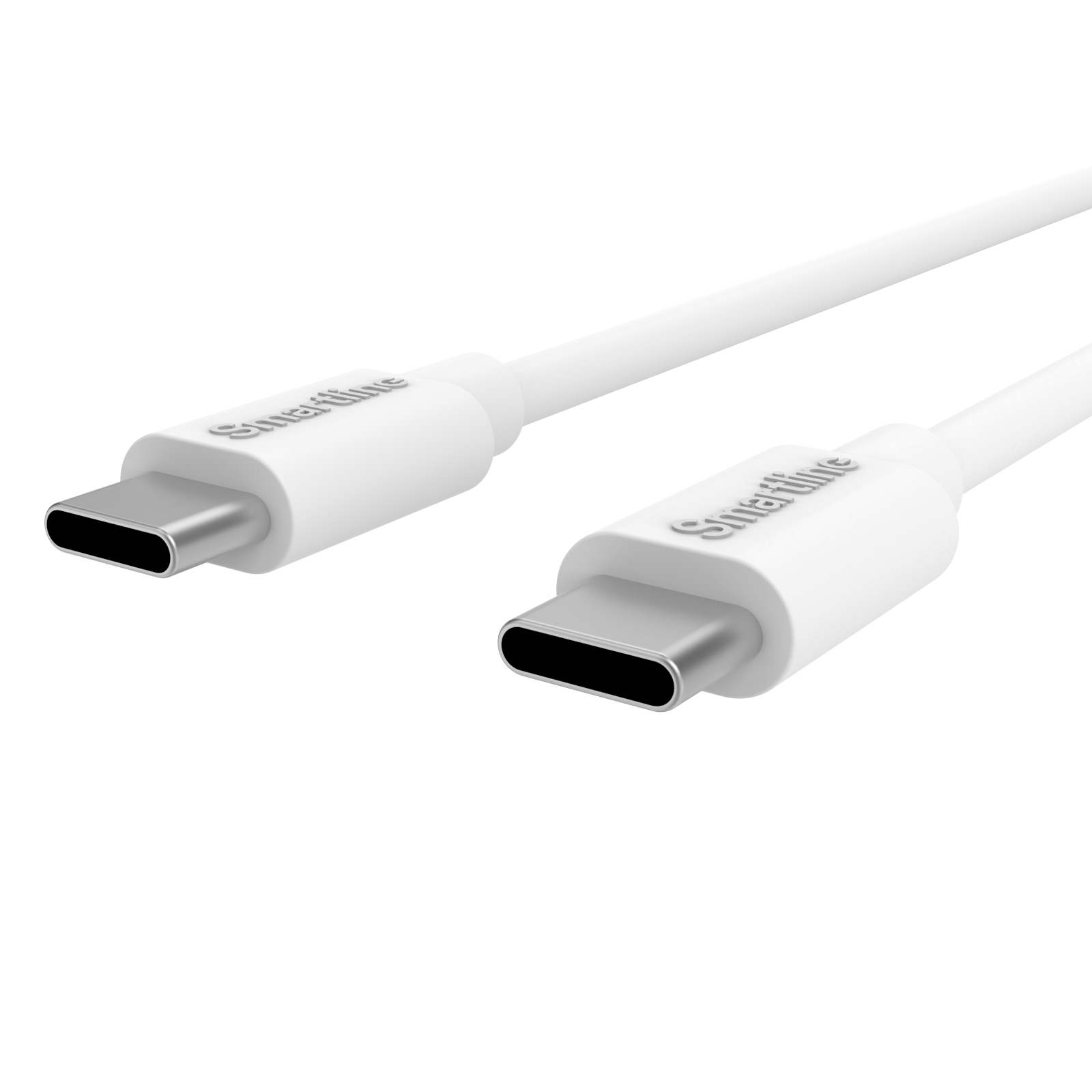 Motorola Razr 50 Ultra Opladningskit med 2m USB-C-kabel for optimal opladning, Hvid