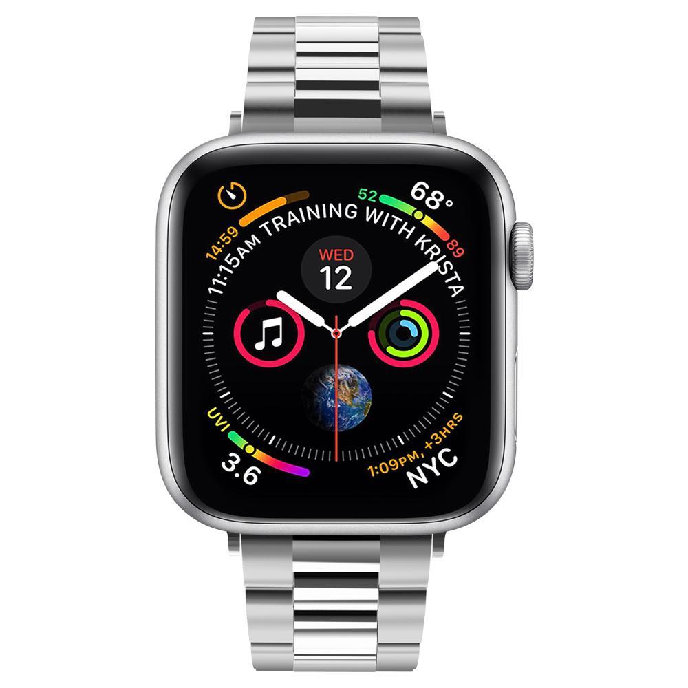 Apple Watch Series 11 42mm Metalarmlånd Modern Fit, Sølv
