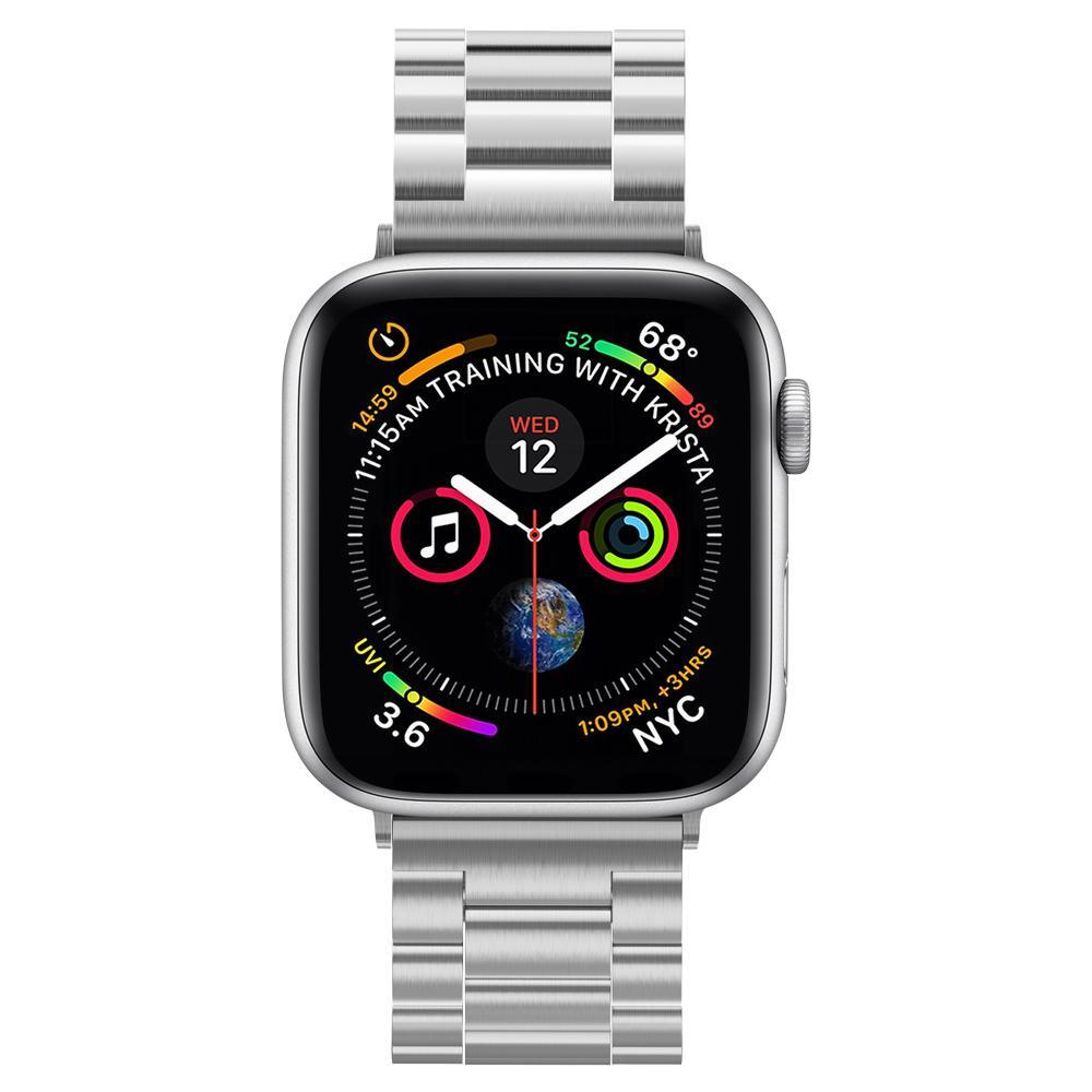 Apple Watch Ultra 49mm 3rd Gen Metalarmlånd Modern Fit, Sølv