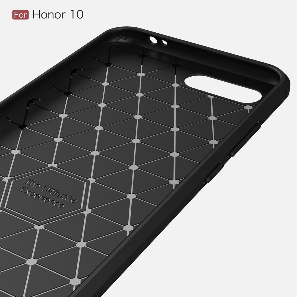 Huawei Honor 10 TPU-cover Brushed, Sort