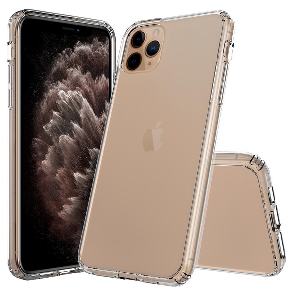 iPhone 11 Pro Max Crystal Hybrid-cover, Gennemsigtig