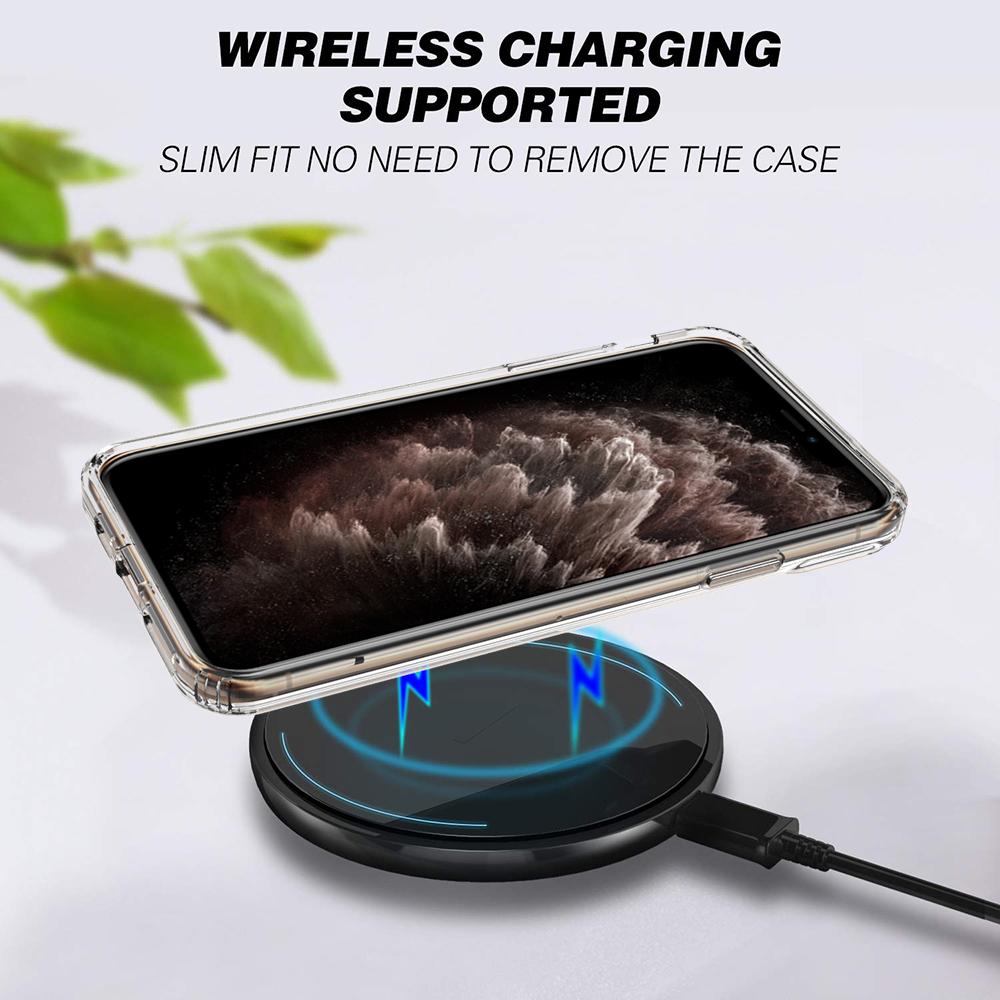 iPhone 11 Pro Crystal Hybrid-cover, Gennemsigtig