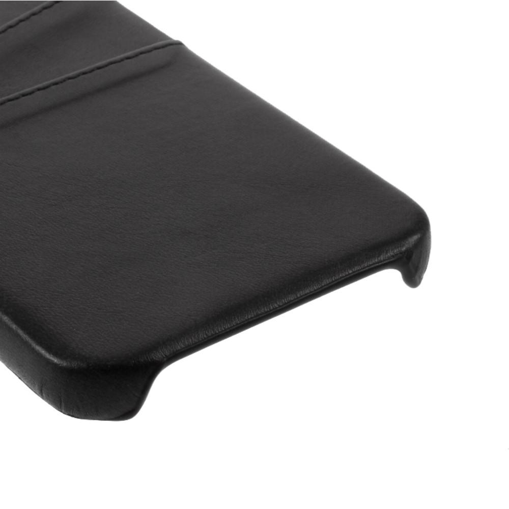 iPhone 12/iPhone 12 Pro Smart cover med 2 kortholdere, Sort