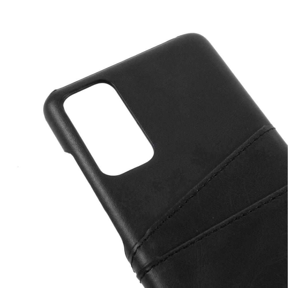 Samsung Galaxy S20 FE Smart cover med 2 kortholdere, Sort