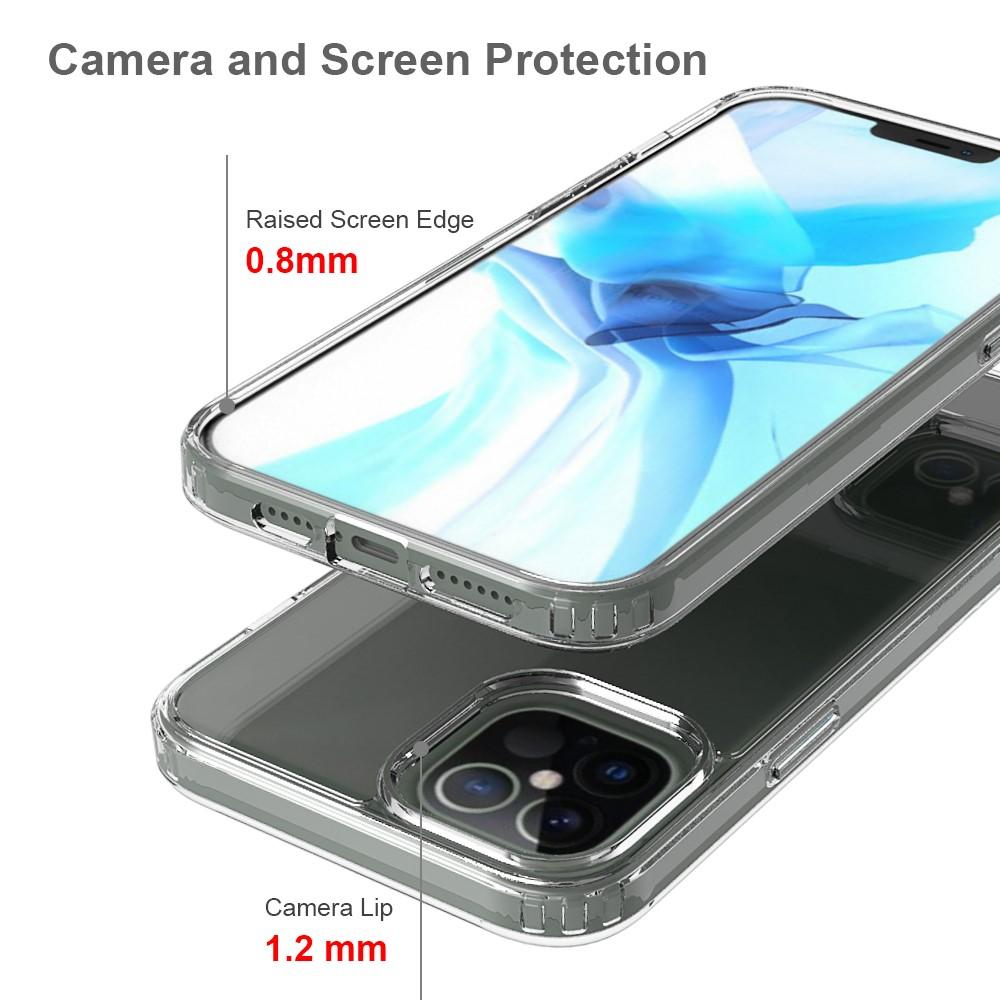 iPhone 12 Pro Max Crystal Hybrid-cover, Gennemsigtig