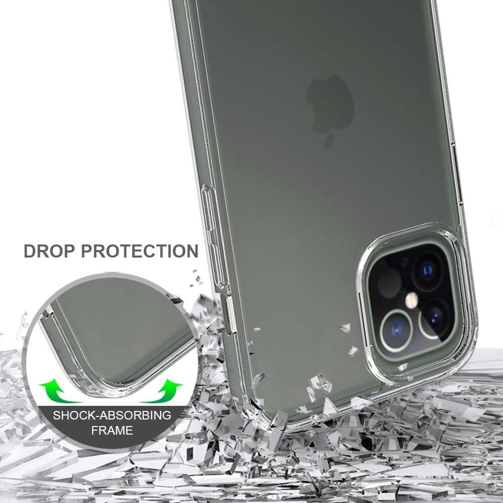 iPhone 12 Pro Max Crystal Hybrid-cover, Gennemsigtig