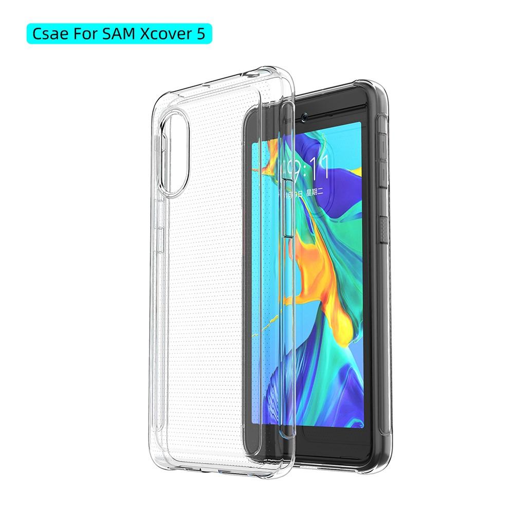 Samsung Galaxy Xcover 5 Tyndt TPU-cover, Gennemsigtig