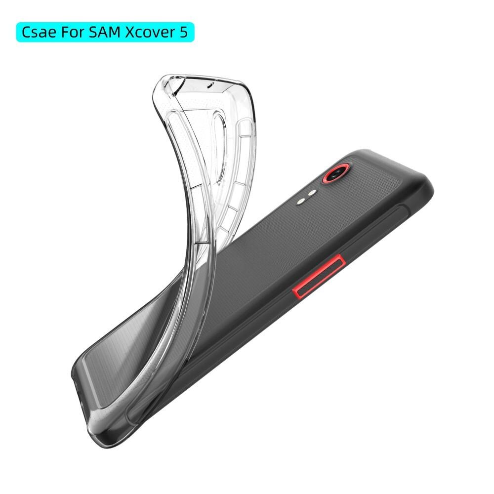 Samsung Galaxy Xcover 5 Tyndt TPU-cover, Gennemsigtig