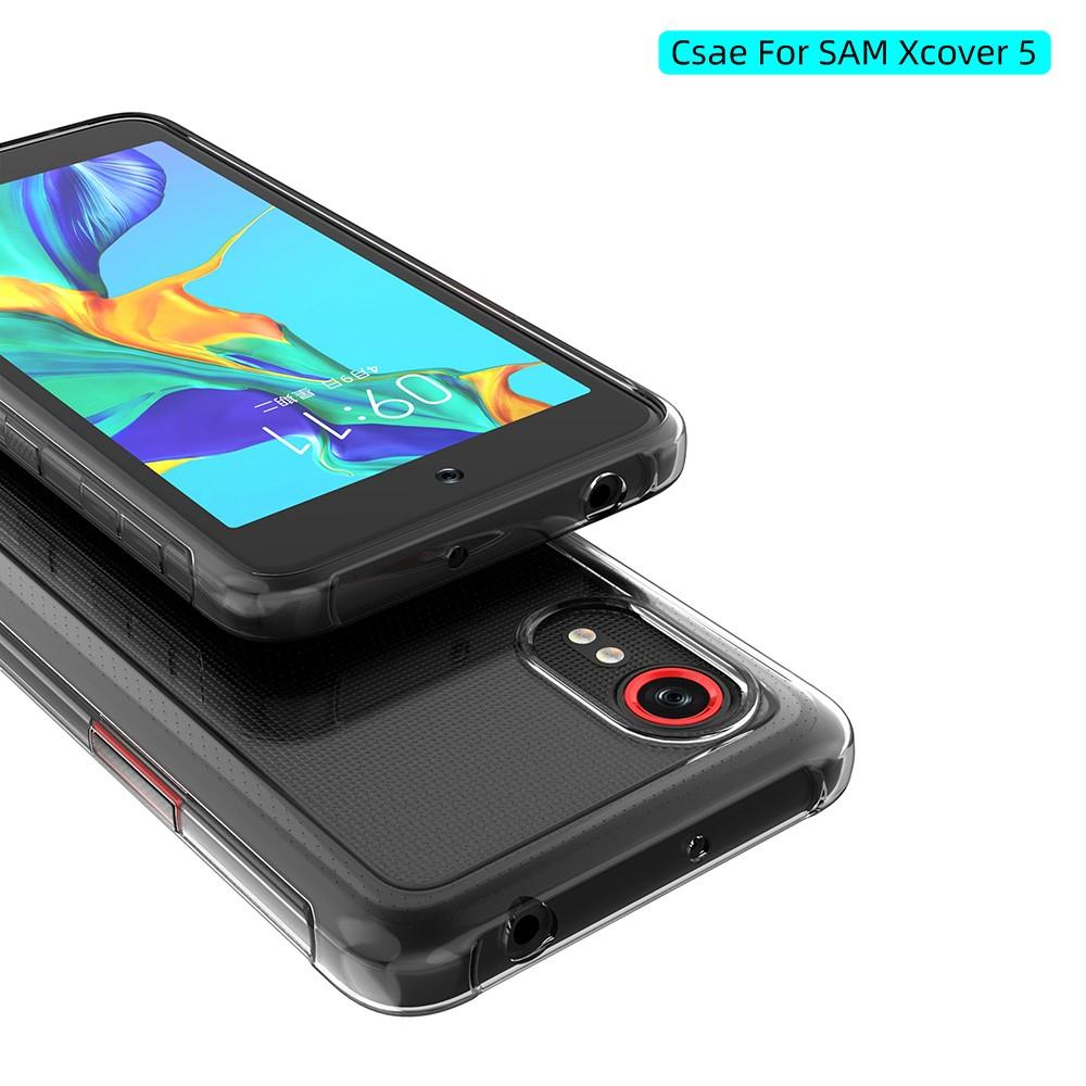 Samsung Galaxy Xcover 5 Tyndt TPU-cover, Gennemsigtig