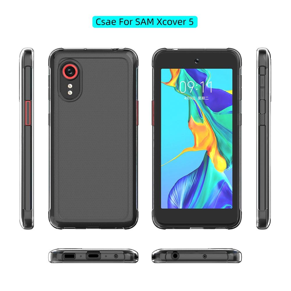Samsung Galaxy Xcover 5 Tyndt TPU-cover, Gennemsigtig