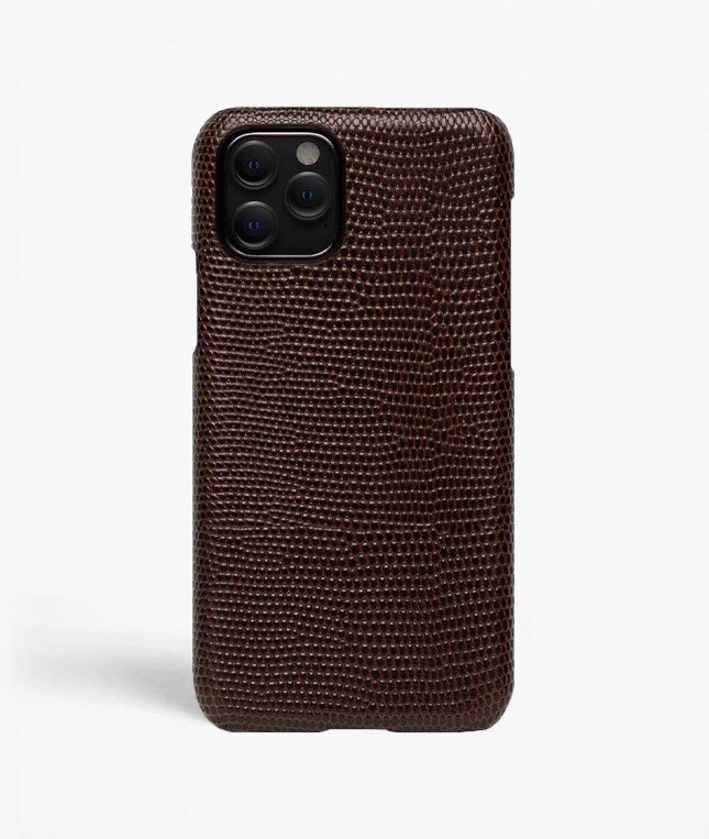 iPhone 11 Pro Cover Lizard Brun