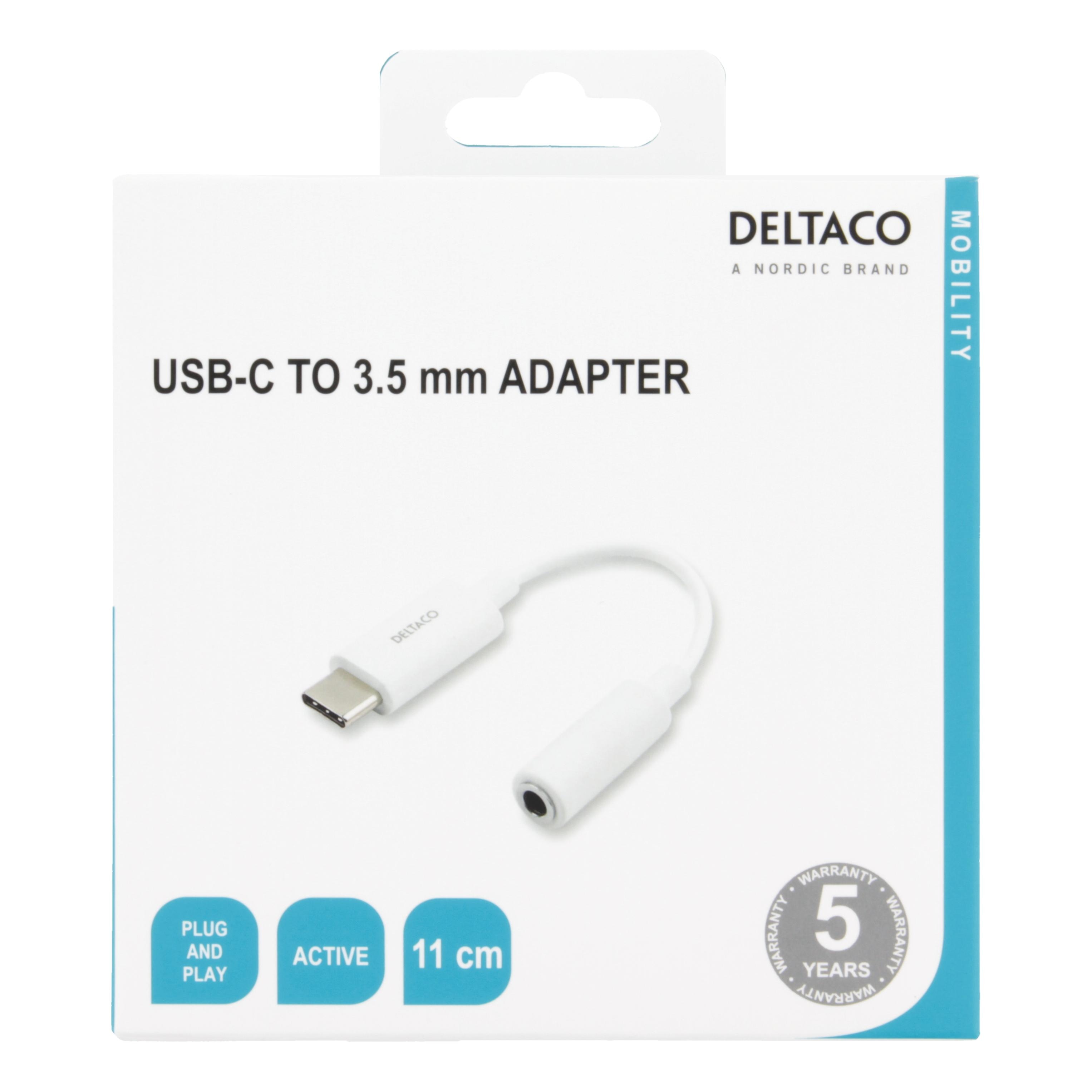 USB-C til 3.5 mm DAC-adapter